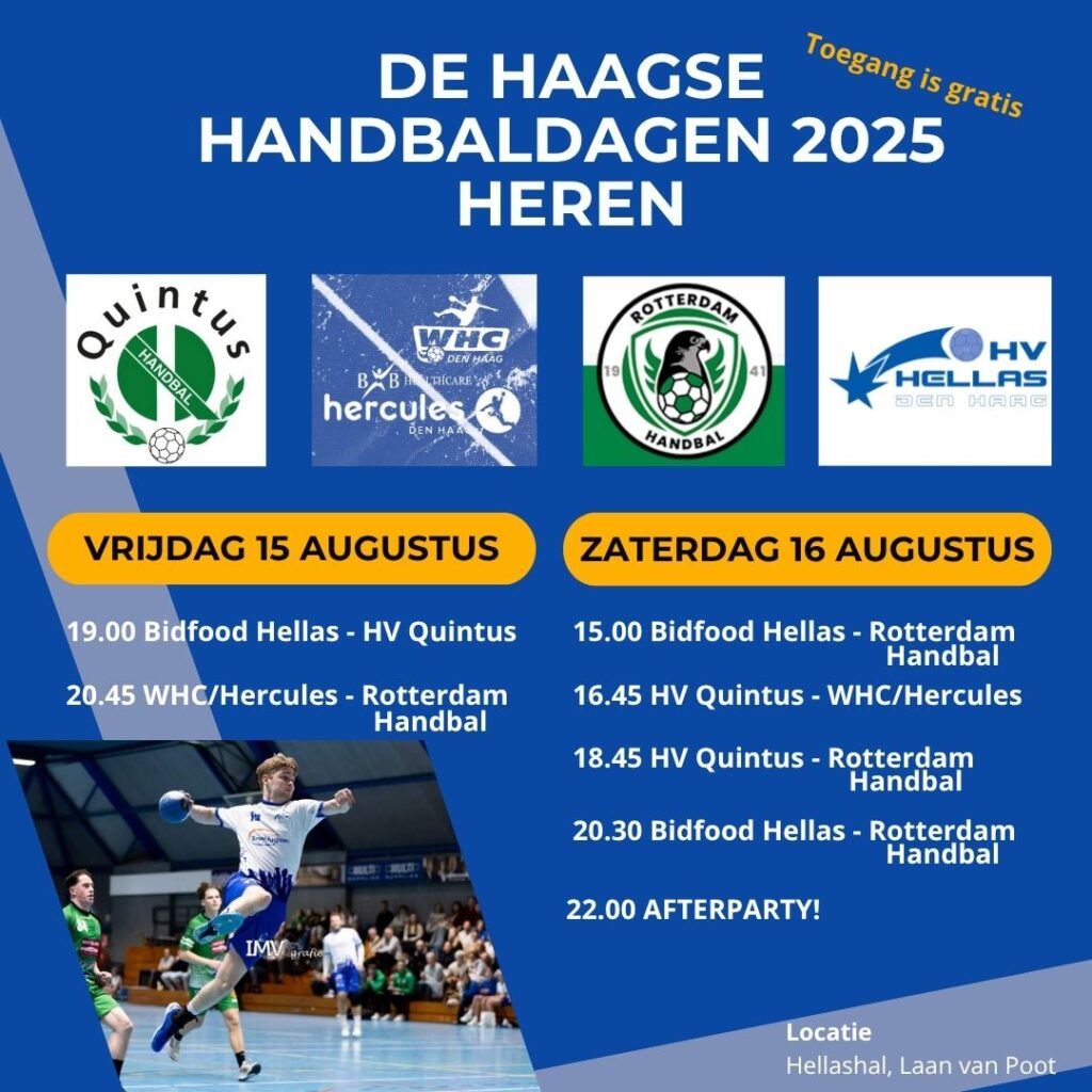 Haagse Handbaldagen keren terug!